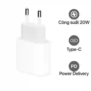Cốc sạc nhanh Apple 20W Type-C Chính Hãng MUVV3ZA