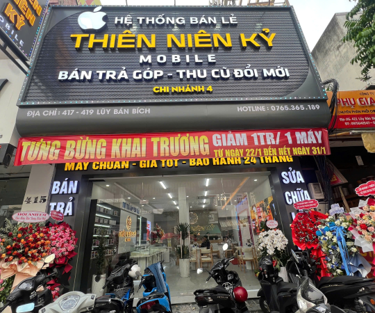 THIÊN NIÊN KỶ MOBILE CHI NHÁNH TÂN PHÚ – ĐỊA ĐIỂM BÁN IPHONE CHÍNH HÃNG BẬC NHẤT TÂN PHÚ