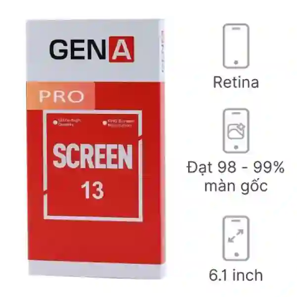 Thay màn hình iPhone 13 chính hãng GENA loại Pro