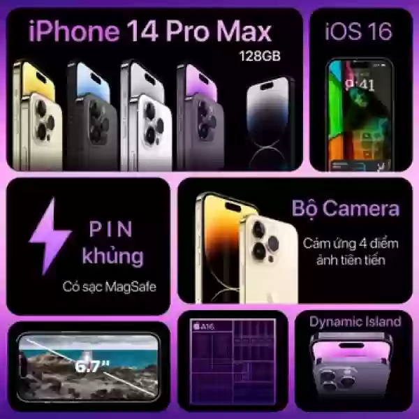 iPhone 14 Pro Max 128GB | Chính hãng