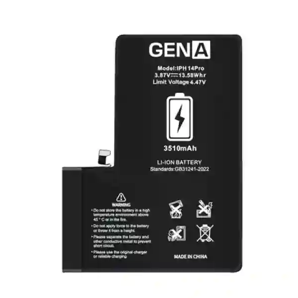 Thay pin iPhone 14 Pro dung lượng siêu cao chính hãng GENA