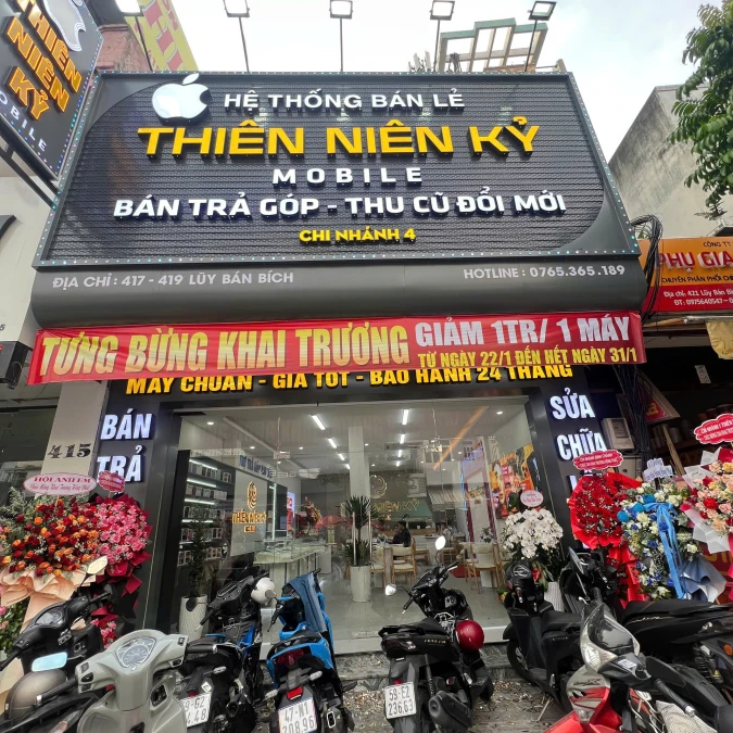 Thiên Niên Kỷ Mobile Tân Phú – Cửa Hàng iPhone Uy Tín Tân Phú Được Nhiều Khách Hàng Tin Chọn
